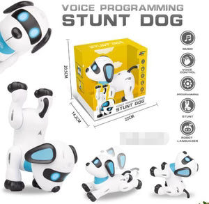 Voice Programming Stunt Dog Robot